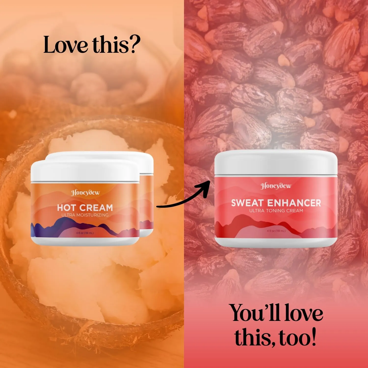 Premium Hot Cream Sweat Enhancer - Firming Body Lotion for Women and Men and Body Sculpting Cellulite Workout Cream - Ultra Moisturizing Invigorating Body Firming Cream with Natural Oils - 2 Pack