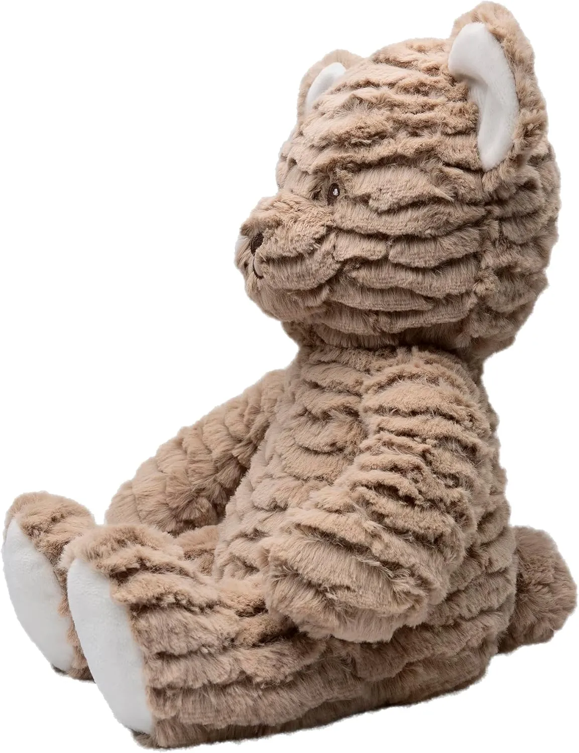 Premium, Soft Stuffed Animal Toy for Babies, Infants and Toddlers, Little Me Tan Plush Teddy Bear (10 in. Sitting)