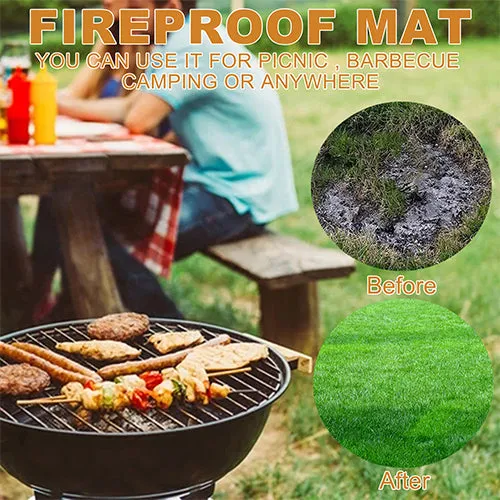 Protective Under BBQ Grill Mat