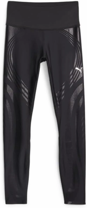 PUMA Womens Eversculpt Shine High Waisted Full Length Athletic Leggings Training Athletic Casual Compression - Black - Size S