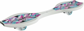 Razor RipStik Ripster Air Pro Waveboard - Compact Lightweight Caster Board for Ages 8 , Supports Riders Up to 100KG (220Lbs), Special Edition White
