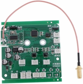RC Boat Circuit Board PCB for 2011-5 Fishing Bait Boat- Weight and Portable Body Parts Accessory- Easy to Install- for Fishing Enthusiasts and DIY Hobbyists