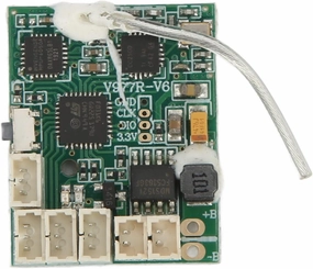 RC Plane Receiver Board, Quick Response Main Board Remote Control Helicopter Receiver for XK K110 Remote Control Model