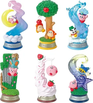 Re-Ment Swing Kirby in Dream Land Blind Box - Includes 1 of 6 Collectible Mini Figurines - Fun and Versatile Decoration