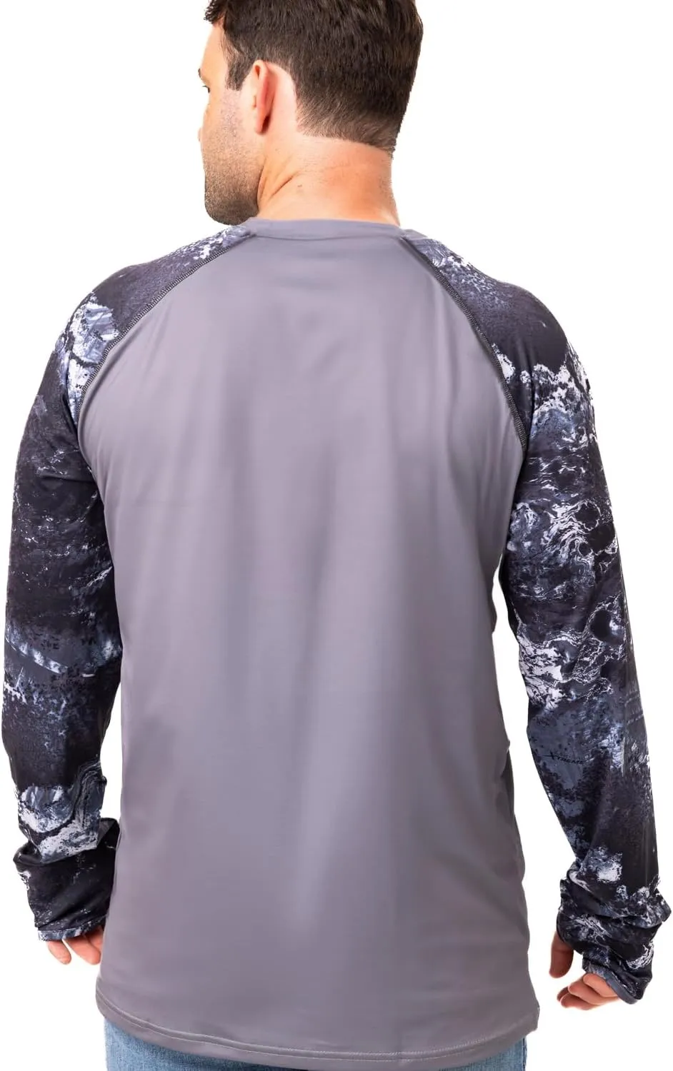 Realtree Men's Camo Sun Hooded Shirts, Lightweight, Breathable for Fishing, Hiking and Outdoors