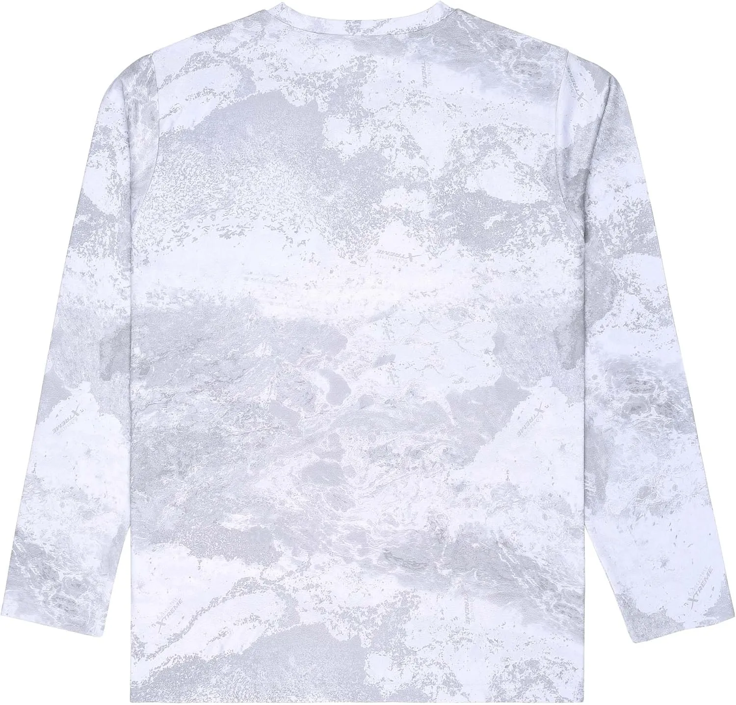 Realtree Xtreme Camo Fishing Shirts | UPF 50 UV Protection 4 Way Stretchable Long Sleeve Unisex Crewneck Tee