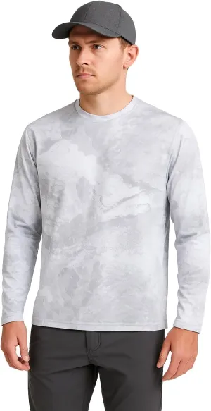 Realtree Xtreme Camo Fishing Shirts | UPF 50 UV Protection 4 Way Stretchable Long Sleeve Unisex Crewneck Tee