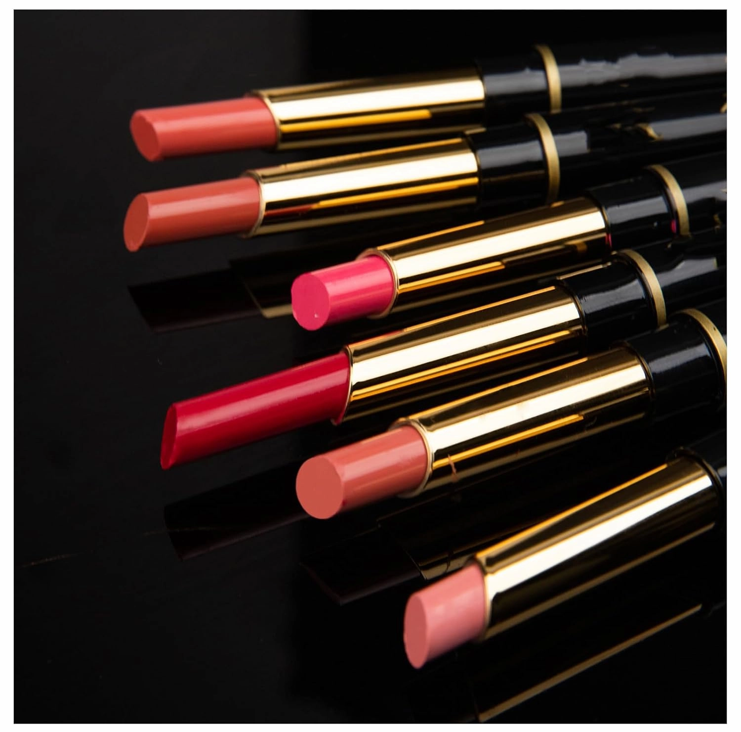 Retrospecti Lipstick, Retrospecti Lipstick, 2 in 1 Lip Liner Lipstick Set, Retrospecti Double-Ended Lipstick Automatic Lip Liner Matte Waterproof Non-fading Non-stick Lipstick (#1 #2, N)