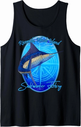 Riverside, Rhode Island Sailfish Billfish Saltwater Fishing Tank Top