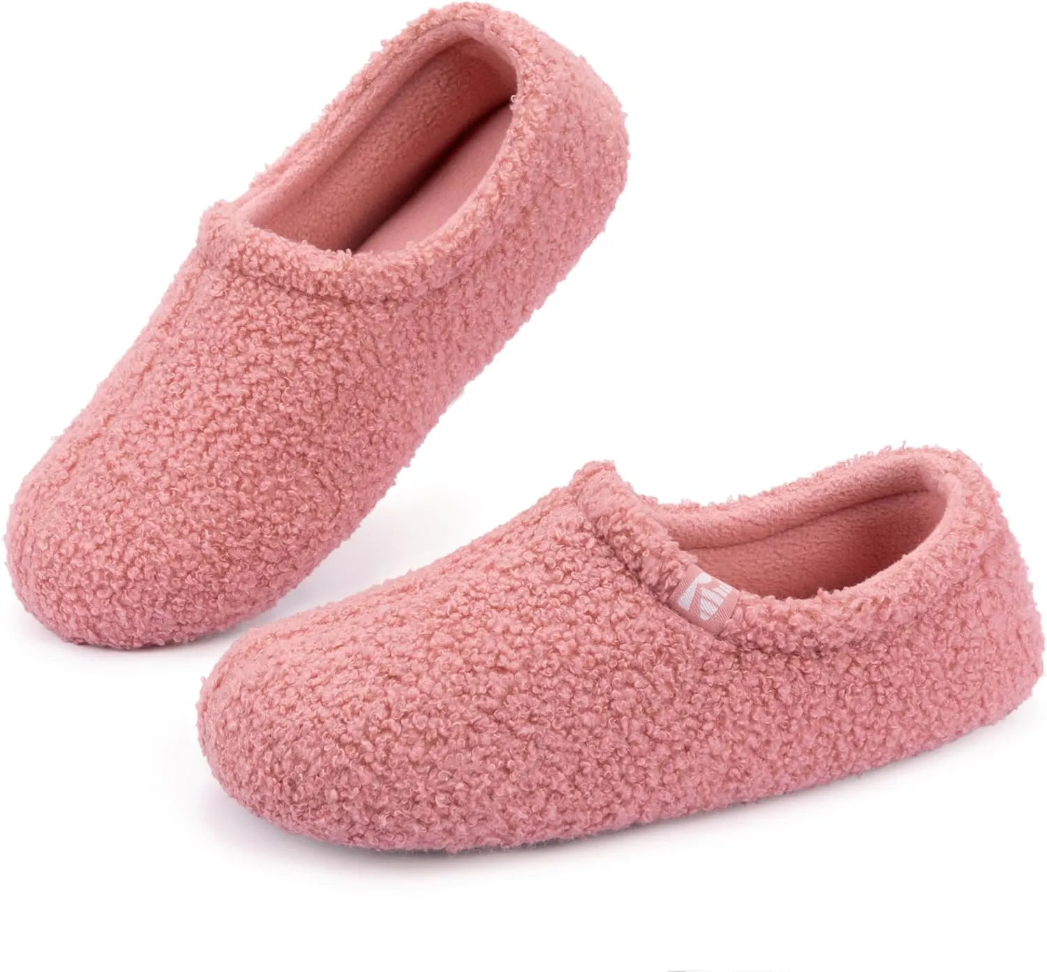 RockDove Women's Teddy Fleece Closed Back Indoor Slipper