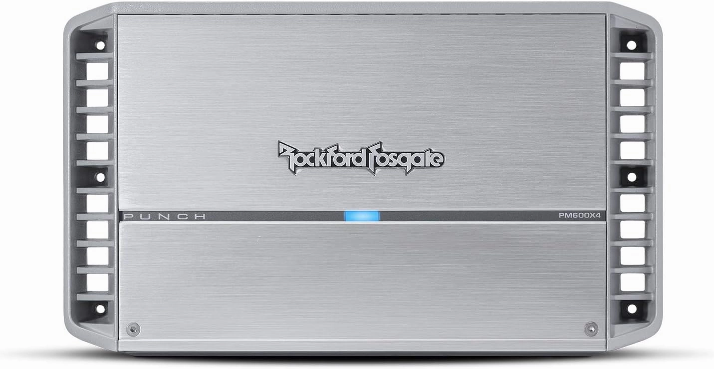 Rockford Fosgate PM600X4 Punch Marine 600 Watt 4-Channel Amplifier
