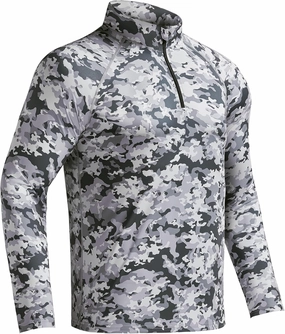 Rodeel Men's Running Hiking Shirts 1/4 Zip UPF 50  Sun Protection Long Sleeve Shirt