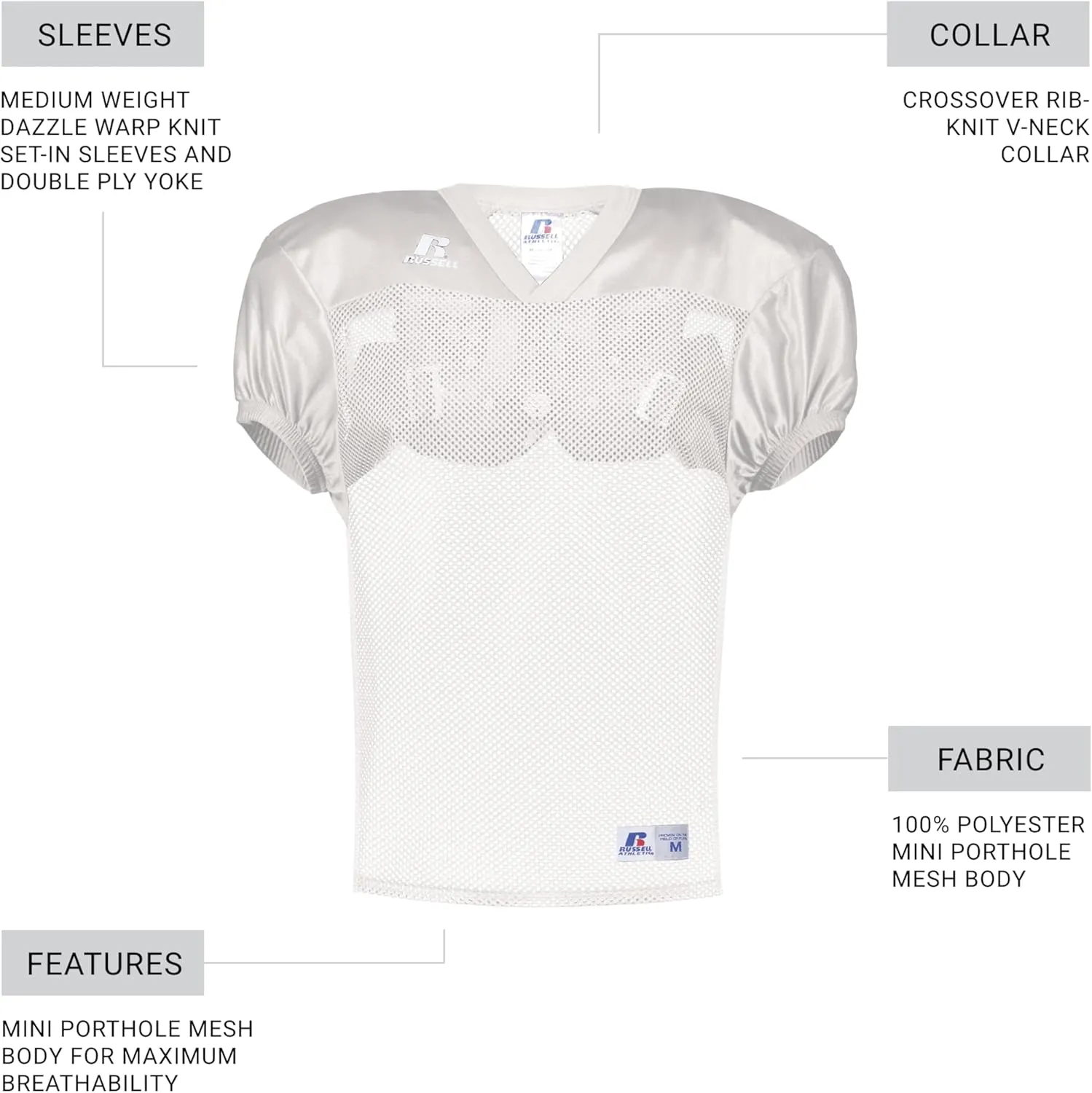 Russell Athletic Men's Stock Practice Jersey