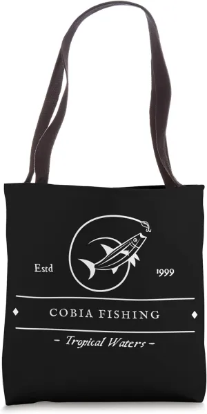 Saltwater Fish Fishing Cobia Fishing Tote Bag