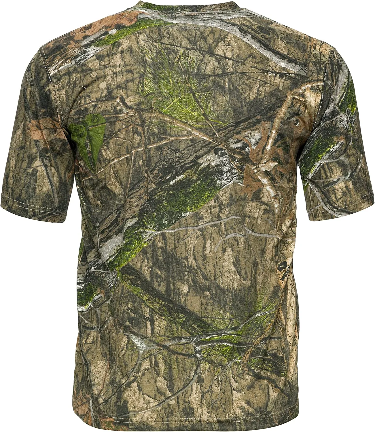 SCENTBLOCKER Scent Blocker Fused Cotton Lightweight Short-Sleeve Camo Hunting Shirt for Men