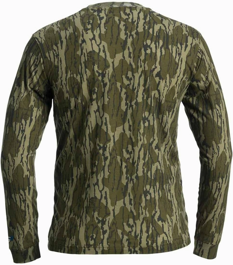 SCENTBLOCKER Scent Blocker Fused Cotton Lightweight Long-Sleeve Shirt, Camo Hunting Clothes