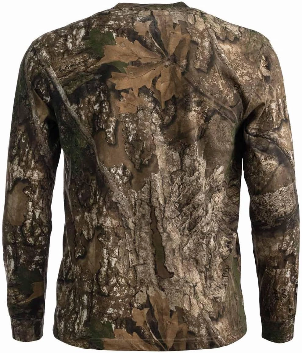 SCENTBLOCKER Scent Blocker Fused Cotton Lightweight Long-Sleeve Shirt, Camo Hunting Clothes