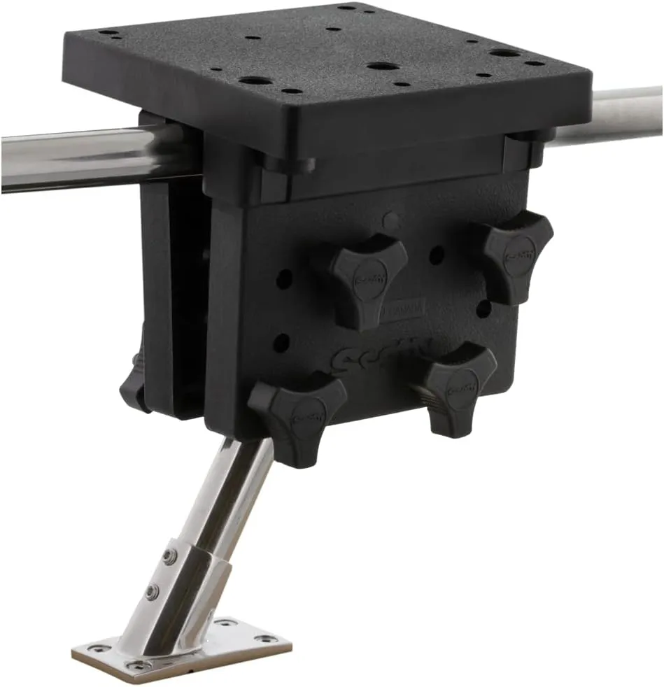 Scotty #2027 Stanchion Rail Mount for Downriggers