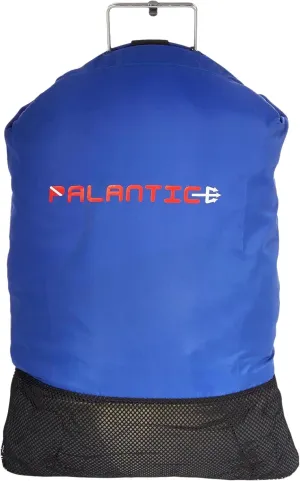 Scuba Choice Palantic Lobster Catch Gear Nylon Game Bag Net with Stainless Steel Handle, 27"x17.5", Durable & Lightweight, Easy Clip Closure for and Fish Catching (Blue)