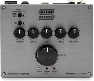 Seymour Duncan PowerStage 200 Pedal Board Amp - Compact Guitar Amplifier, Perfect for Recording in Studio or Live Performances