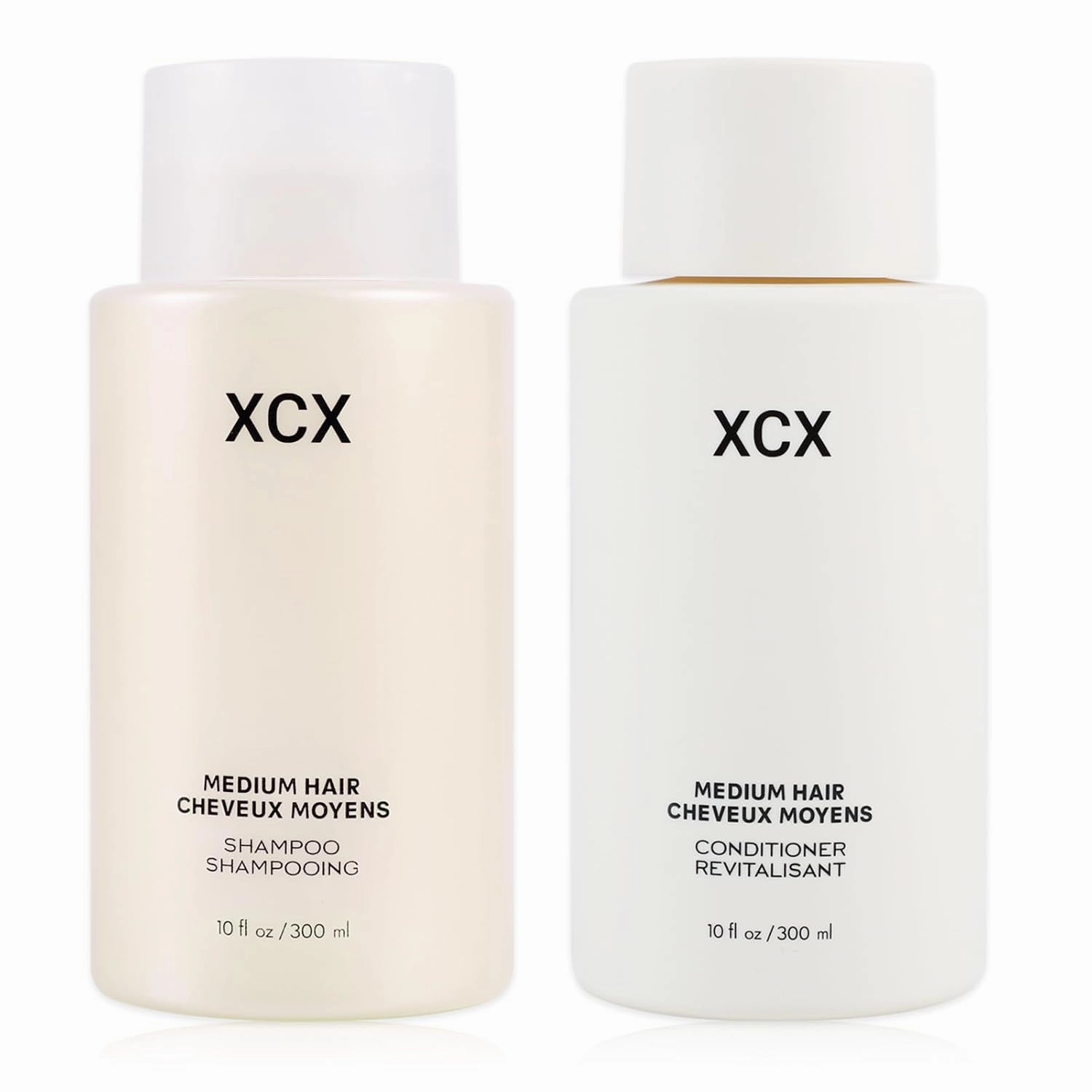 Shampoo and Conditioner for Women Sulfate Free Shampoo and Conditioner Set for Medium Hair Made with Keratin, Babassu&Coconut Oils, Kumquat Extract 10 fl oz x 2