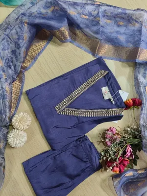 shiny dupatta set SSD04