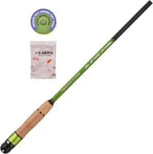 Short Fishing Rod - Pocket Fishing Rod, Casting Rod, Rod | Lightweight Telescopic Pole with Durable Carbon Material, for Small Catch Trips, Travel Fishing Gear for beginne