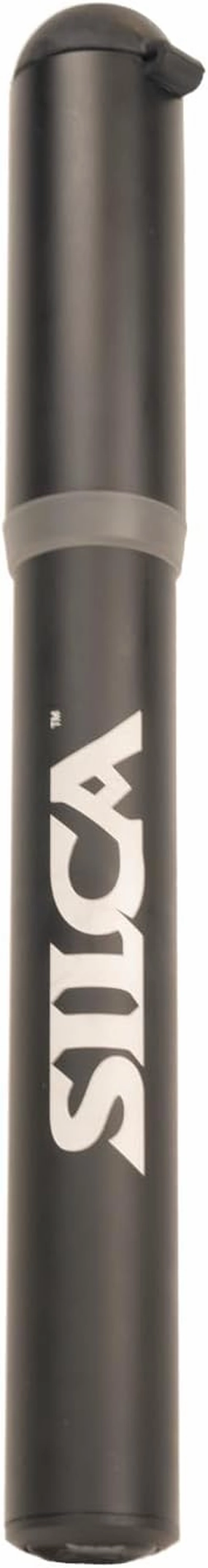 SILCA Gravelero Mini Bike Pump | high Volume Gravel/Mountain/Road | Alloy Body w/Hose and Locking Chuck | Presta and Schrader Head | Micro Hand Pump for tubed/tubeless Tires | Bike Hand Pump