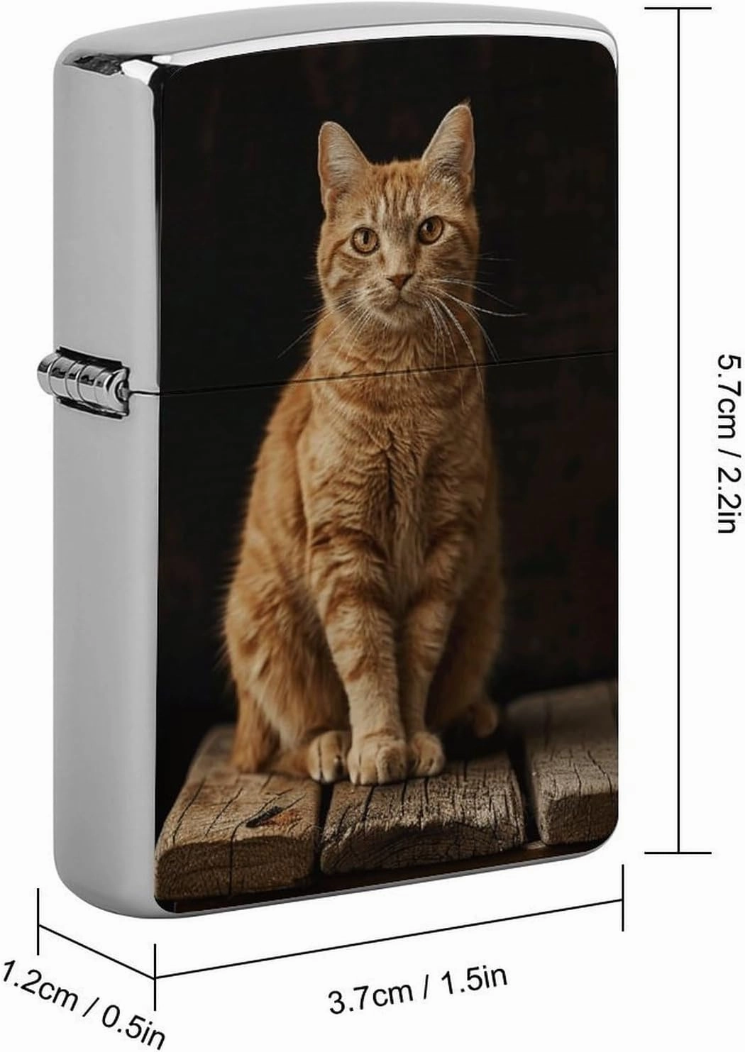 Sit on The Board Lighter Case Waterproof Lighter Sleeve Lighters Protective Cover with Graffiti Design
