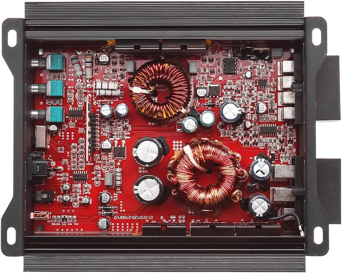 Skar Audio RP-350.1D Monoblock Class D MOSFET Amplifier with Remote Subwoofer Level Control, 350W