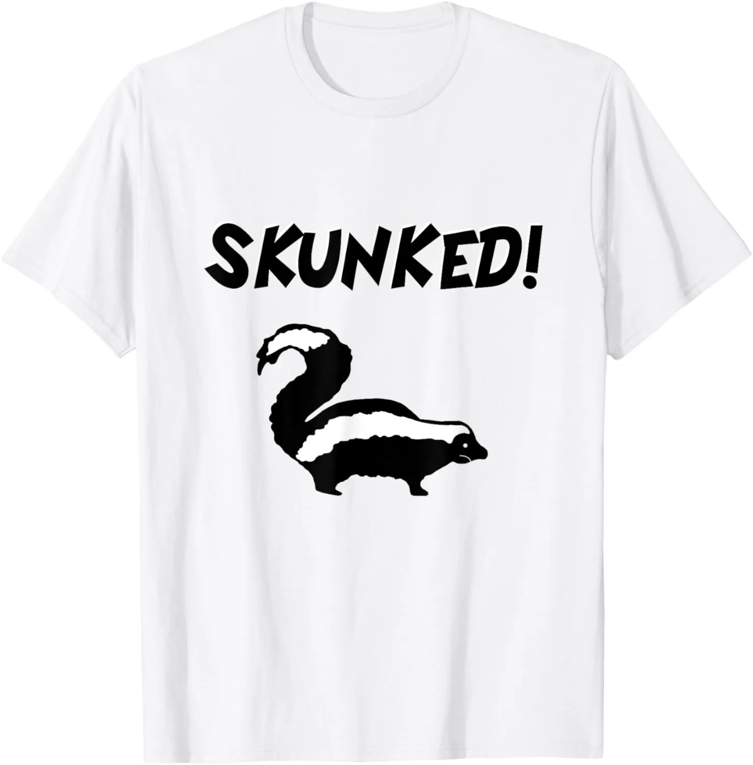 Skunked Board Game Cards Beer Pong Fishing Hunting T Shirt T-Shirt