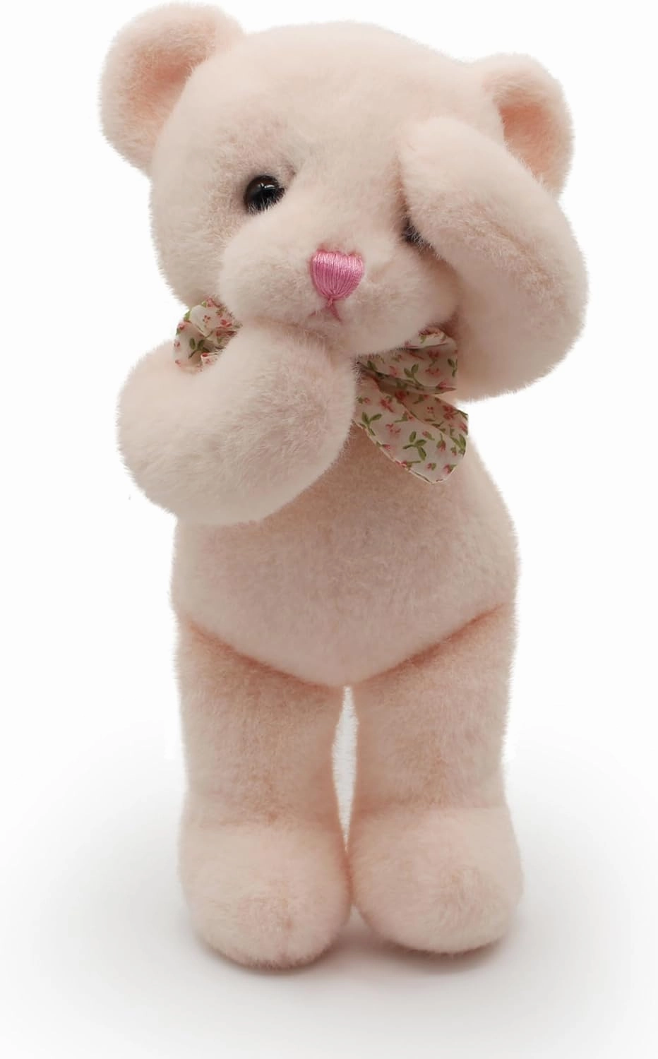 Small Magnet Teddy Bear Stuffed Animal Cute Plush Toy for Girl 12" (Pink)