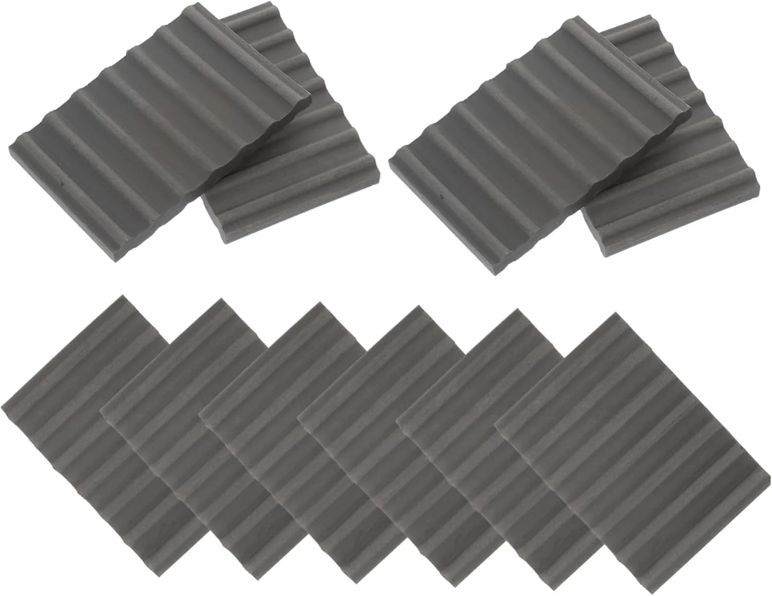 Sosoport Miniature Bricks Set 10pcs Mini Construction Miniatures for Building Models DIY Garden Decor
