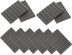 Sosoport Miniature Bricks Set 10pcs Mini Construction Miniatures for Building Models DIY Garden Decor