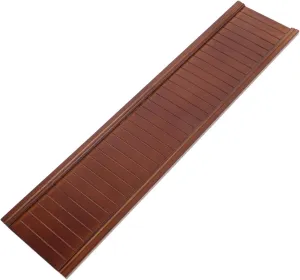 Sosoport Wooden Dollhouse Wall Panel Elegant Miniature Wainscoting for Dollhouse Interior Decoration Easy Assembly Versatile Use for Various Room Styles