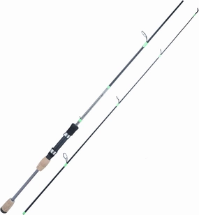 Sougayilang Flexible Fishing Rods, Spinning Rods & Casting Rods, Lightweight Trout Rods 2 Pieces Cork Handle Crappie Fishing