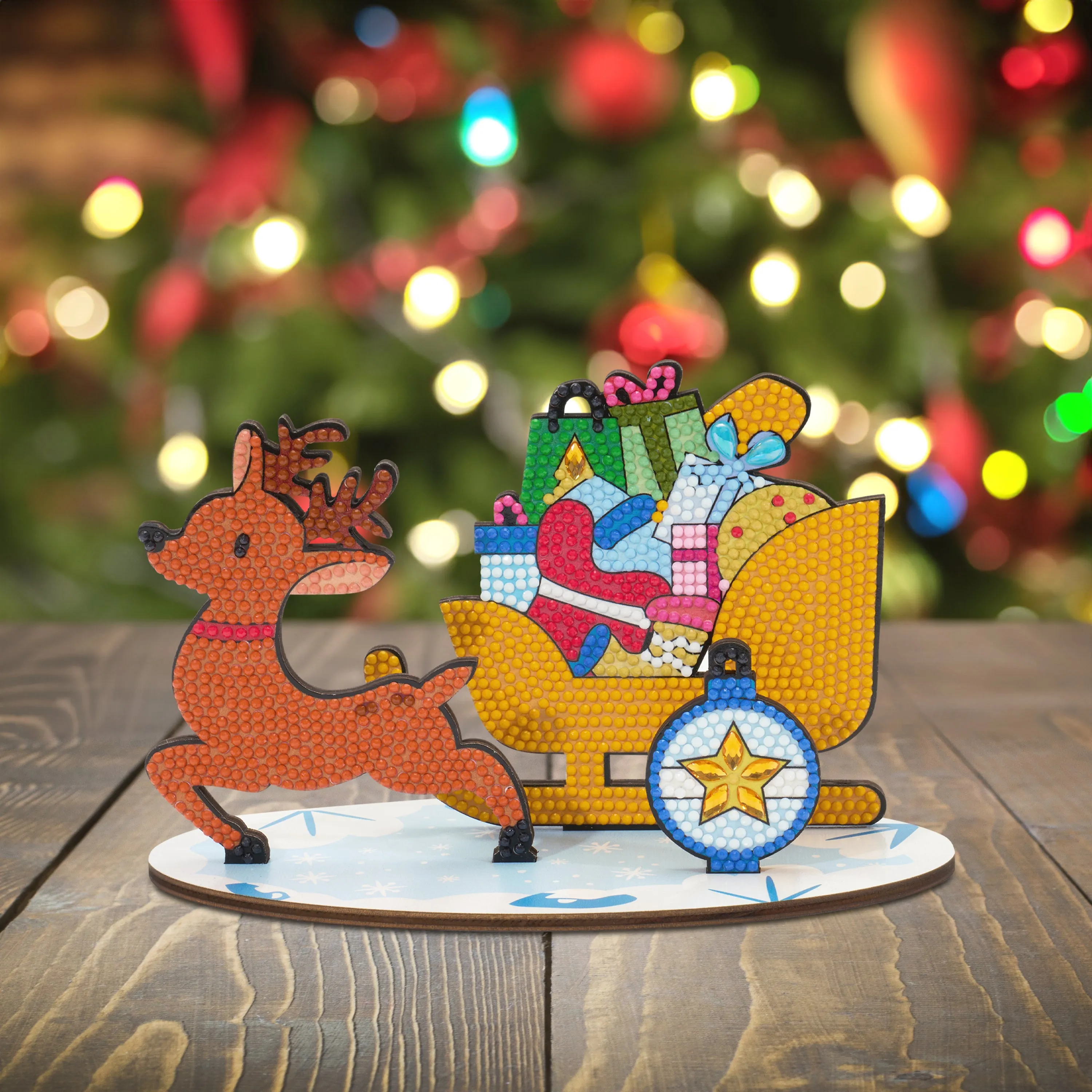Sparkle Scenes - Loaded Sleigh