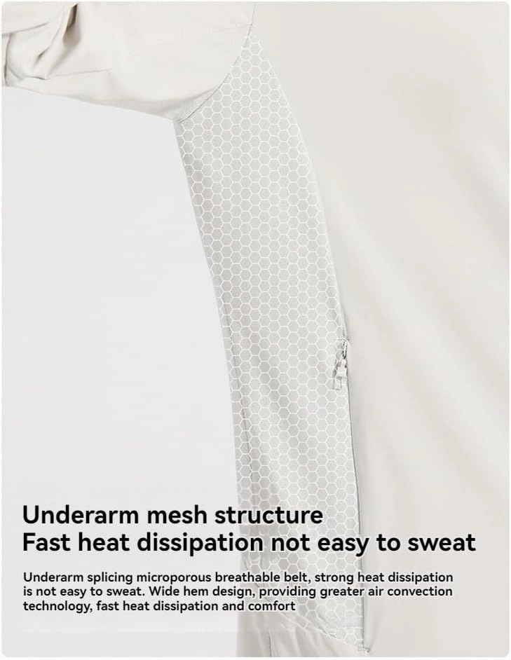 SPF50 Ice Silk Sunscreen Men's Fishing Rash Guard Shirts Summer UV Shirts Lightweight Sun Protection Clothing Skin Coat