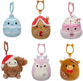 Squishmallows 2024 Christmas Squad 3.5" Assortment A Mini Plush Dolls (Set of 6)