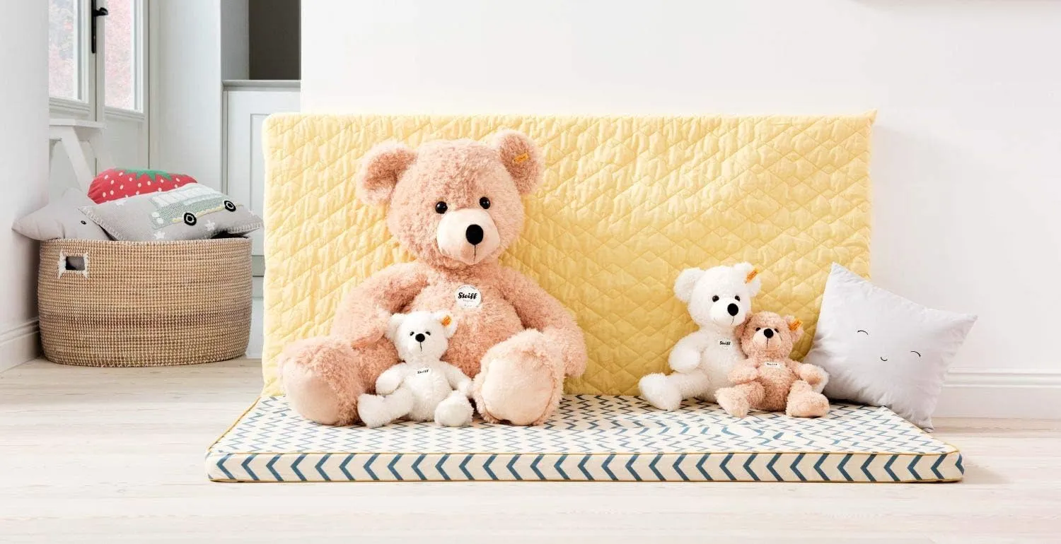 Steiff Lotte Teddy Bear - White, 11 inches