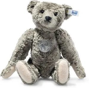 Steiff Richard Teddy Bear, Frost Grey, Teddies for Tomorrow, Limited Edition Premium Collectible Plush Small