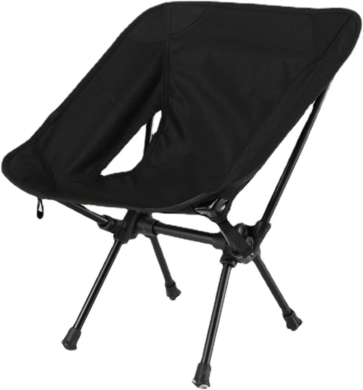 Stool Aluminum Alloy Camping Portable Beach Chair Fishing Lightweight Aluminum Alloy Outdoor Mini Folding Moon Chair