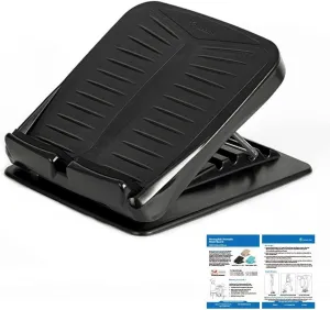 StrongTek Plastic Calf Stretch Board, Slant Board for Calf Stretching, 5-Level Adjustable Incline Board, Enhanced Ankle Flexibility, Targeted Physical Therapy, Durable with Non-Slip Surface