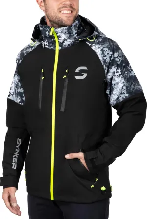SYNKER STEALTH All Weather Performance Fishing Jacket | Waterproof, Windproof, Rainproof, Breathable, Lightweight