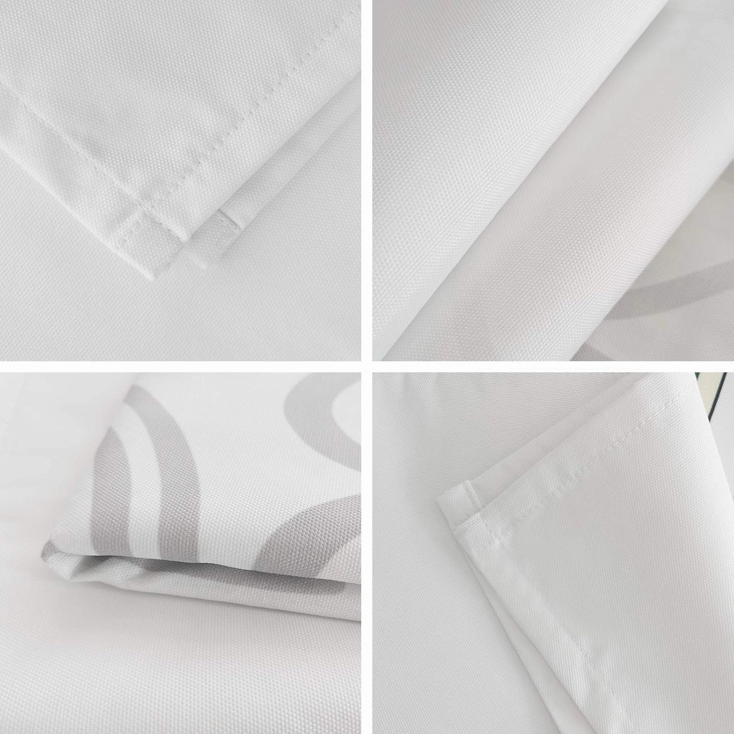 Tablecloth for Rectangle/Oval Tables 54 x 108 Inch Natural Snowy Mountain Landscape Mountain Range Photo Blue Fabric Table Cover Washable Table Cloth for Dinning Party Outdoor Picnic Decorative