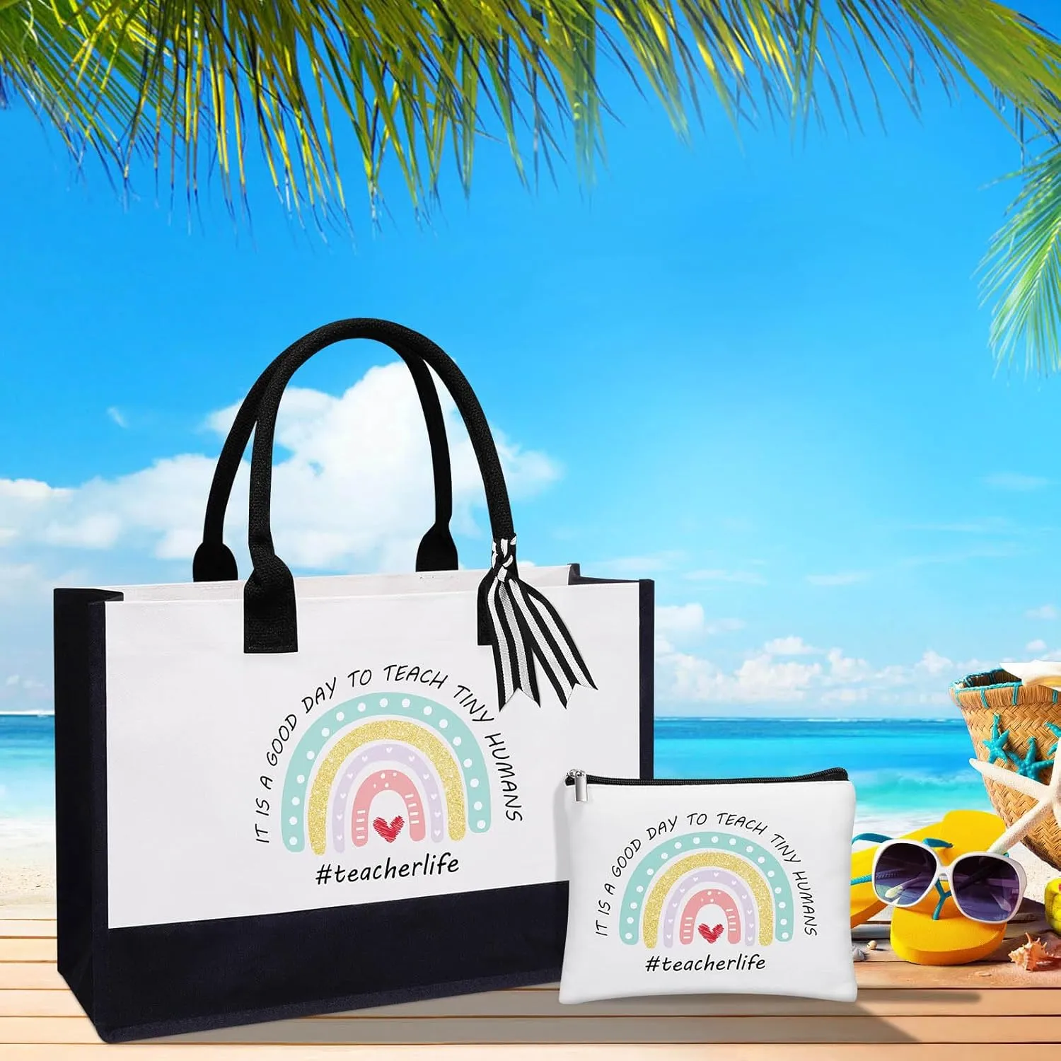 Teacher Appreciation Gifts, Personalized Cool Thank You Teacher Appreciation Gifts Basket Ideas for Women- Birthday, Christmas, Valentines Day, Mothers Day