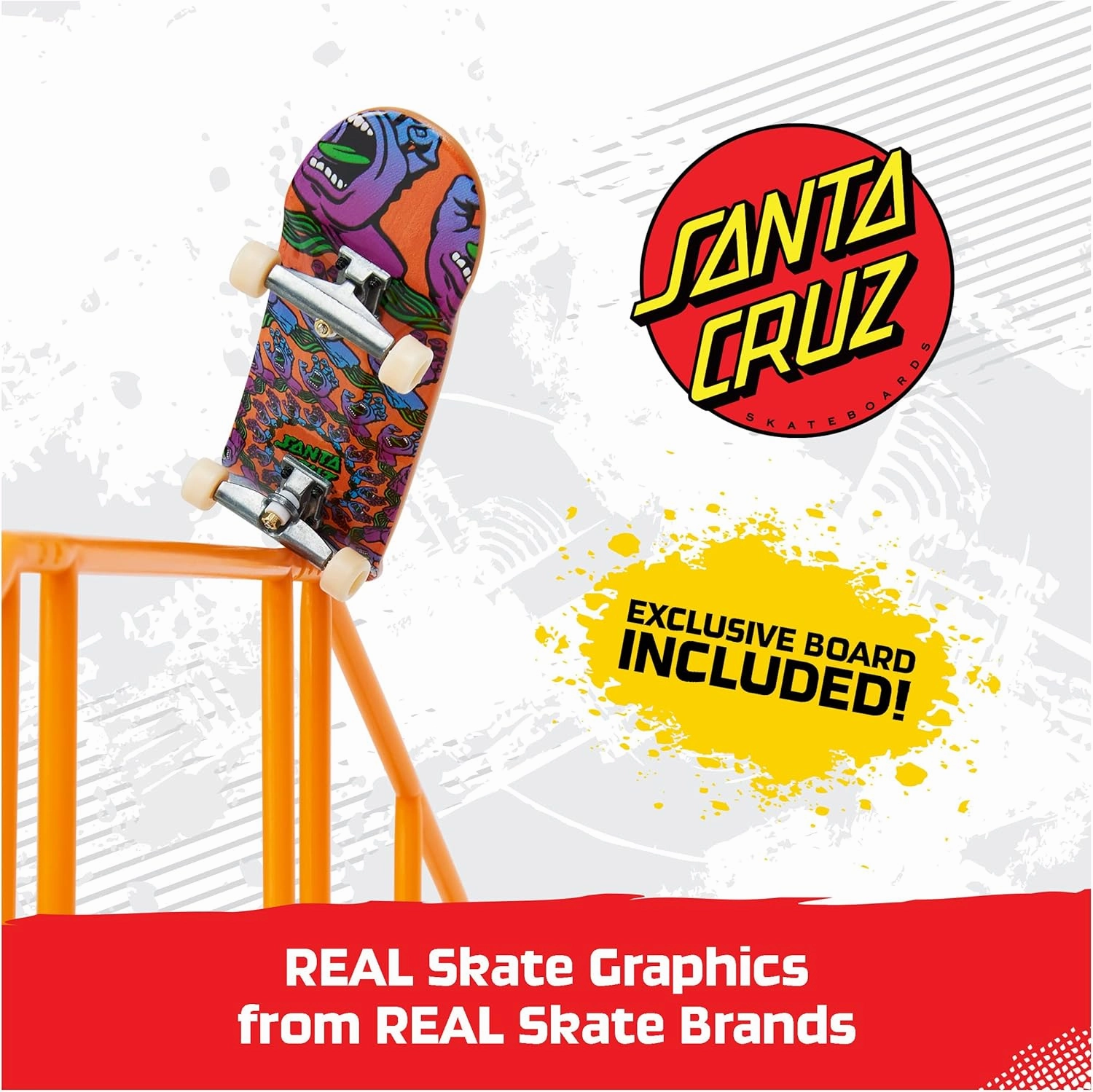 TECH DECK, Flip N’ Grind X-Connect Park Creator, Customizable and Buildable Ramp Set with Exclusive Fingerboard, Kids Toy for Boys and Girls Ages 6 and up