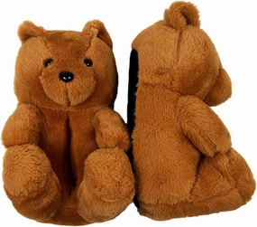 Teddy Bear Slippers, Christmas Cute Winter Warm Fluffy Fuzzy Soft Cute Animal Slippers Women House Indoor Cartoon Women Girls