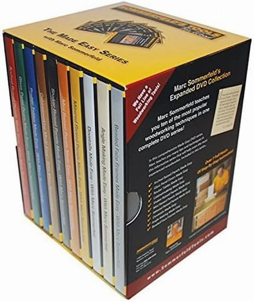 The 11 hour Woodworking Made Easy Series with Marc Sommerfeld