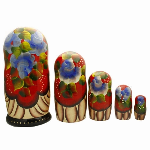 The Magic Swan Geese Nesting Doll Fairy Tale Set